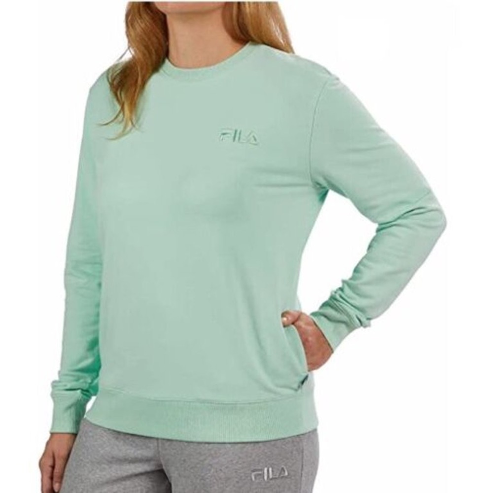 Fila Womens French Terry Crewneck Sweatshirt